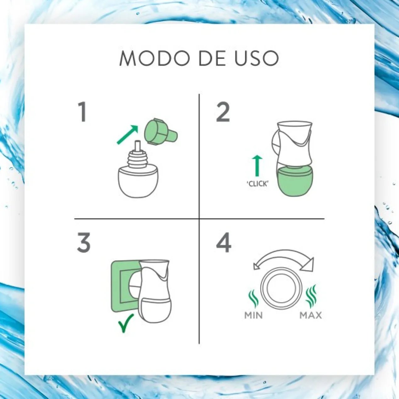 Essentials Oils Désodorisant Électrique Nenuco Diffuseur Électrique et Recharge
