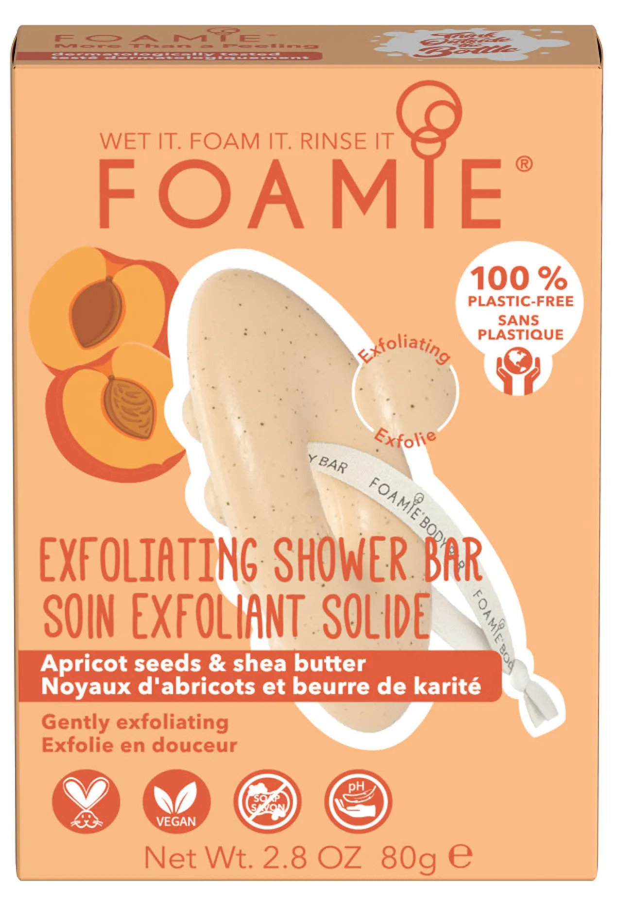 Exfoliant corporel solide