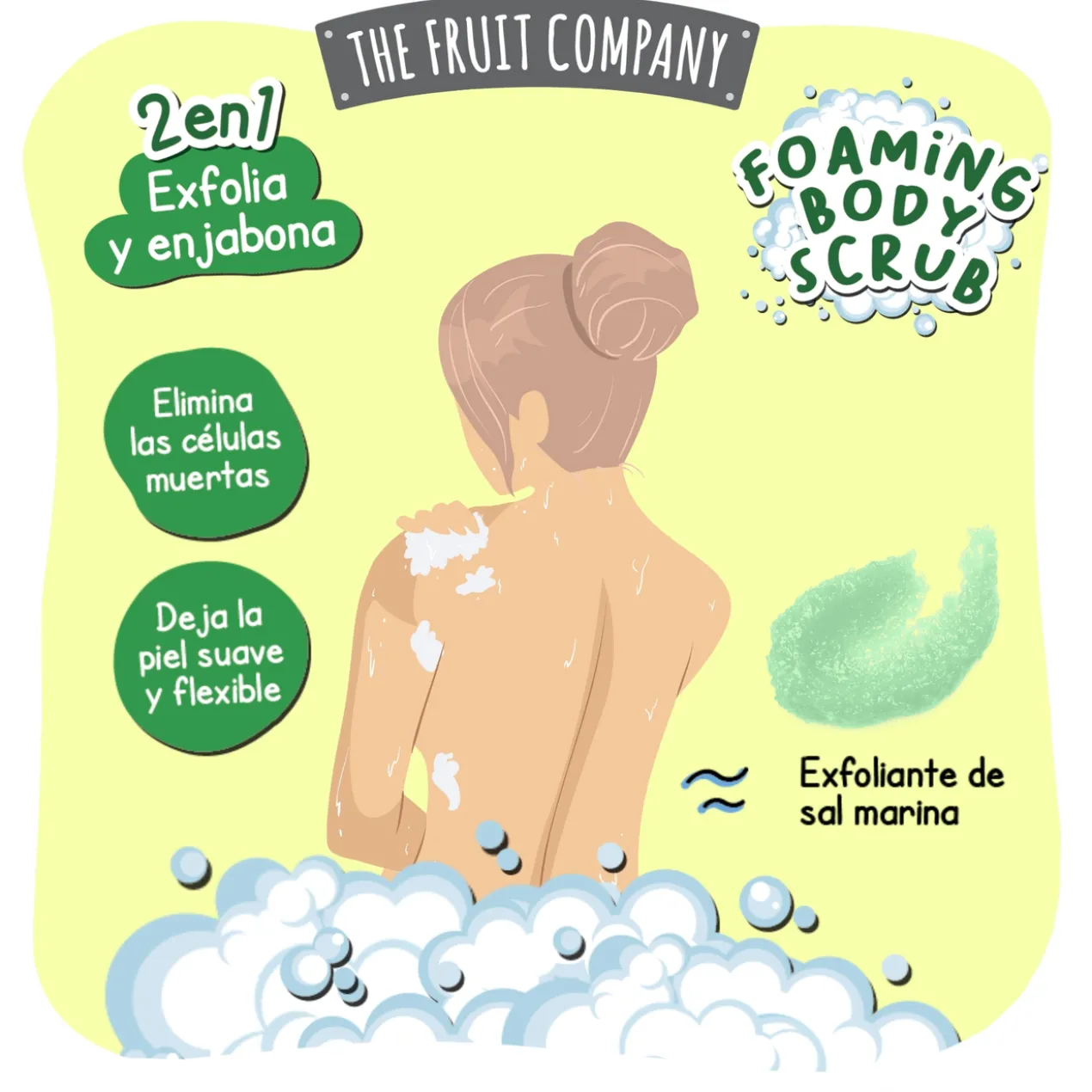 Exfoliant pour le Corps 2 en 1 Melon
