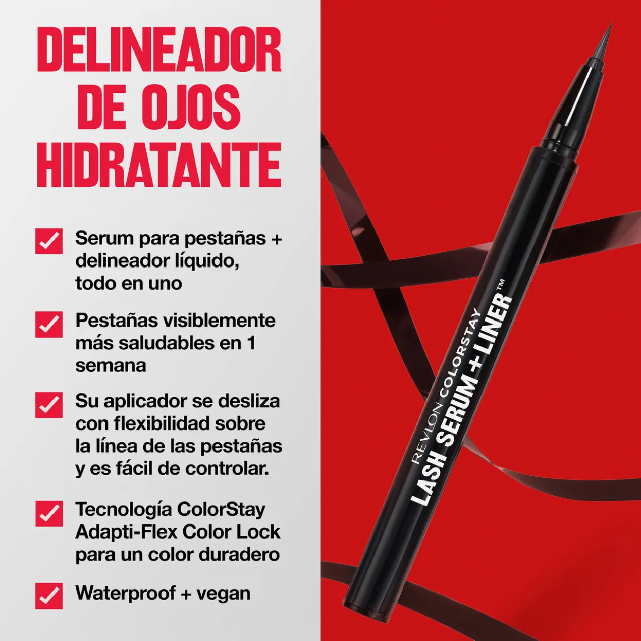 Eyeliner Liquide ColorStay Lash Serum + Liner
