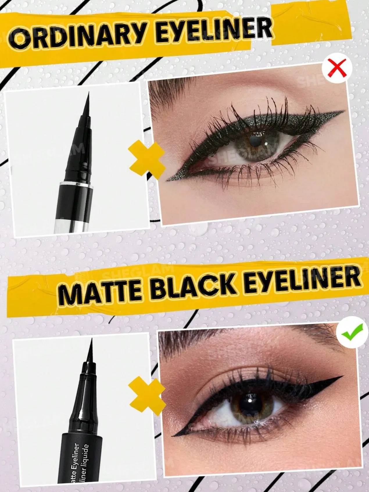 Eyeliner liquide mat Oh So Rich