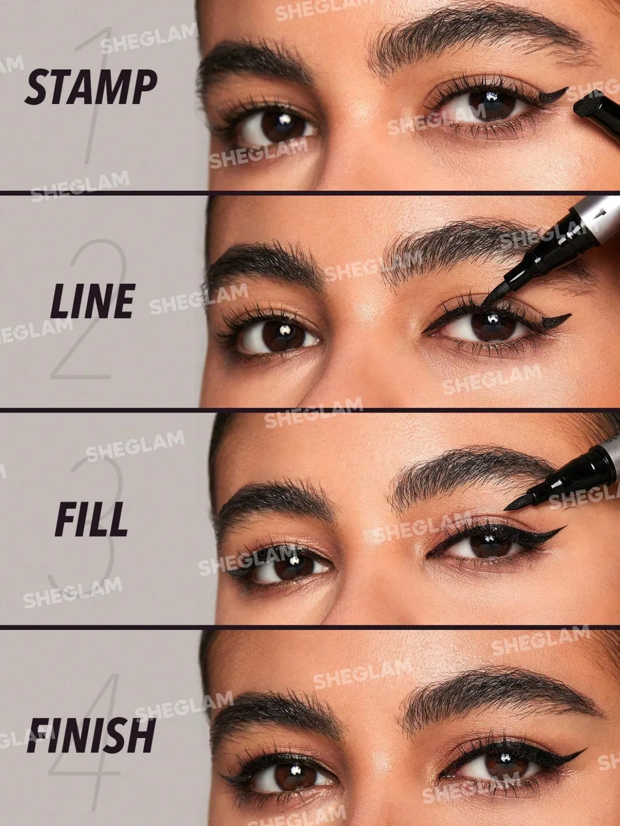 Eyeliner waterproof 2 en 1 Wing It
