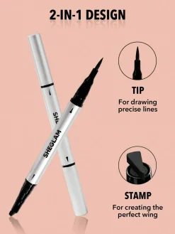 Eyeliner waterproof 2 en 1 Wing It