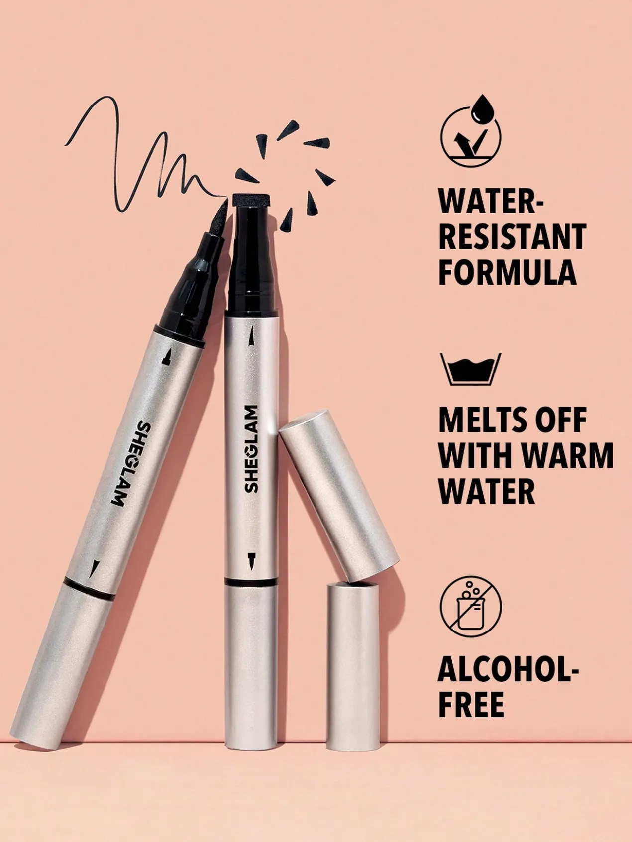 Eyeliner waterproof 2 en 1 Wing It