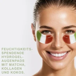 Eye Pad Mask Matcha Collagen Coconut