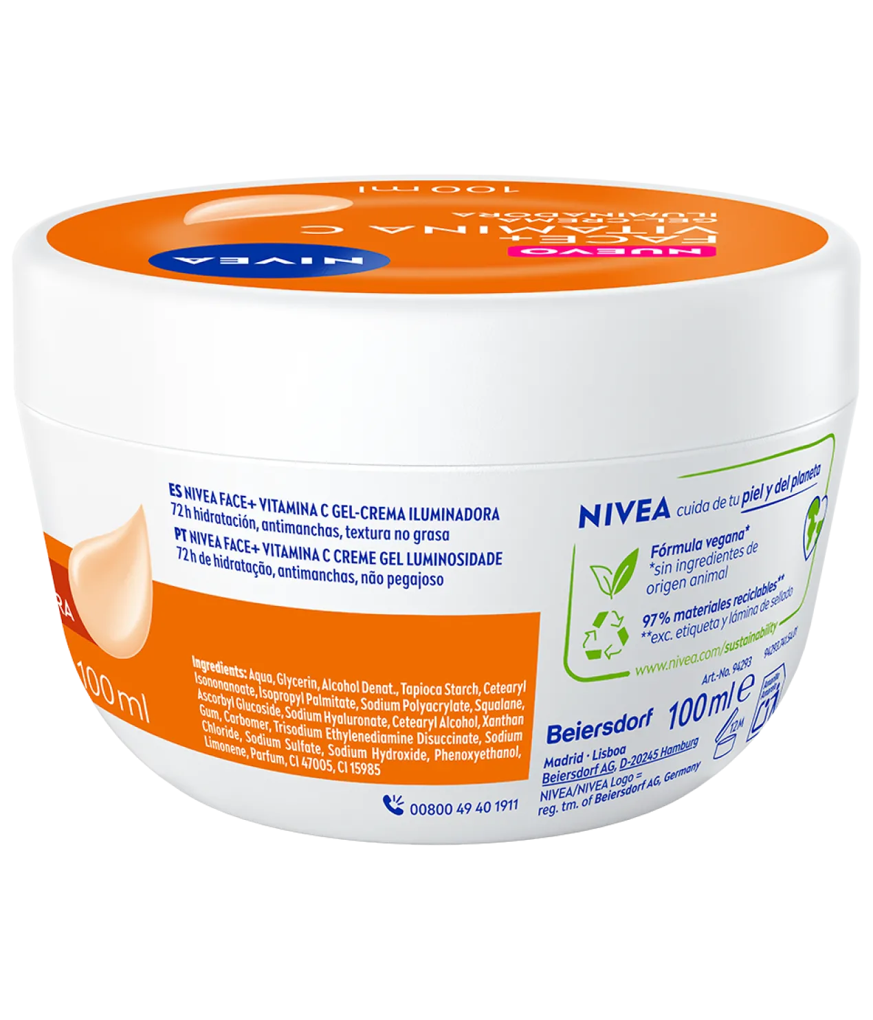 Face+ Vitamine C Gel-Crème