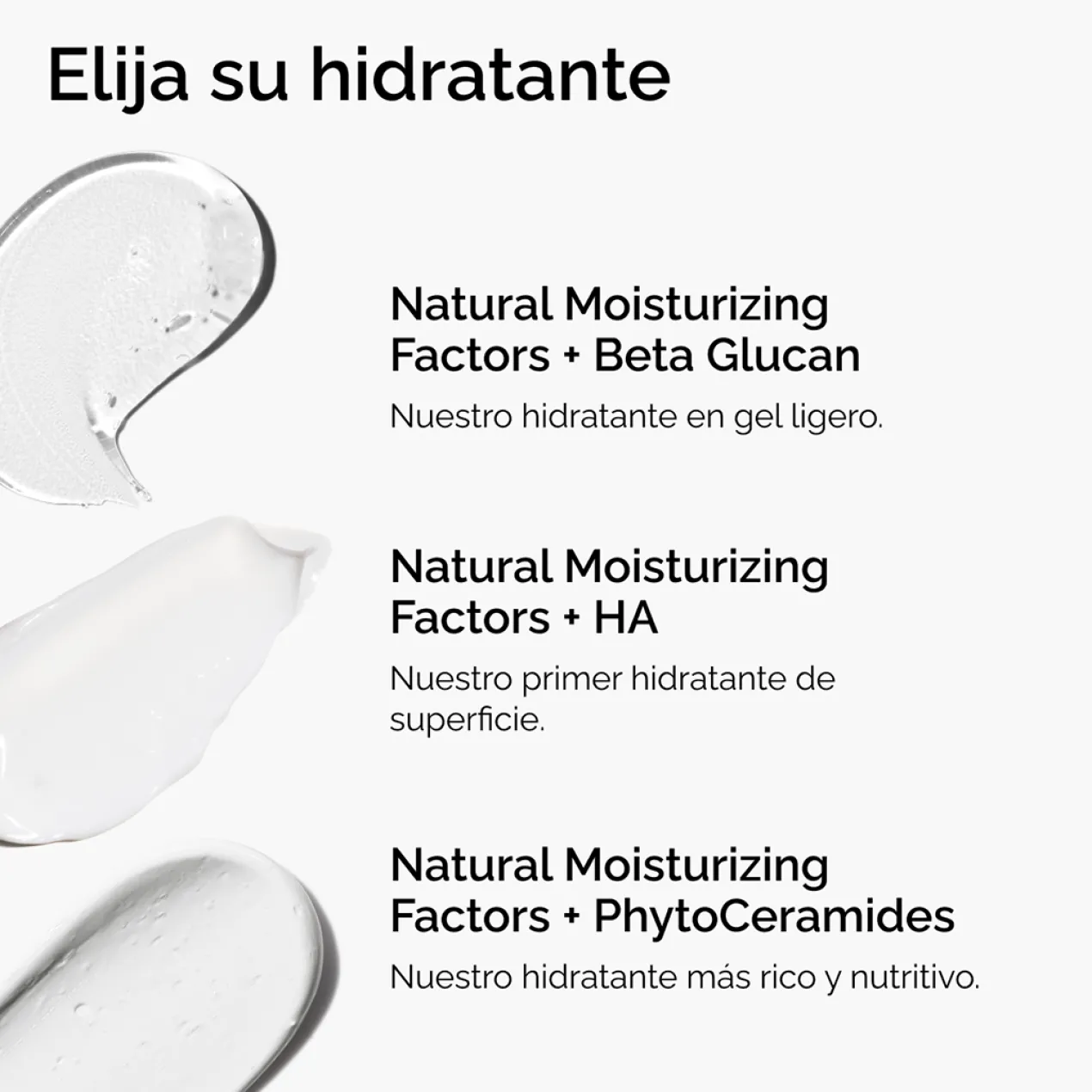 Facteurs Naturels d'Hydratation + Acide Hyaluronique