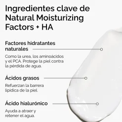 Facteurs Naturels d'Hydratation + Acide Hyaluronique