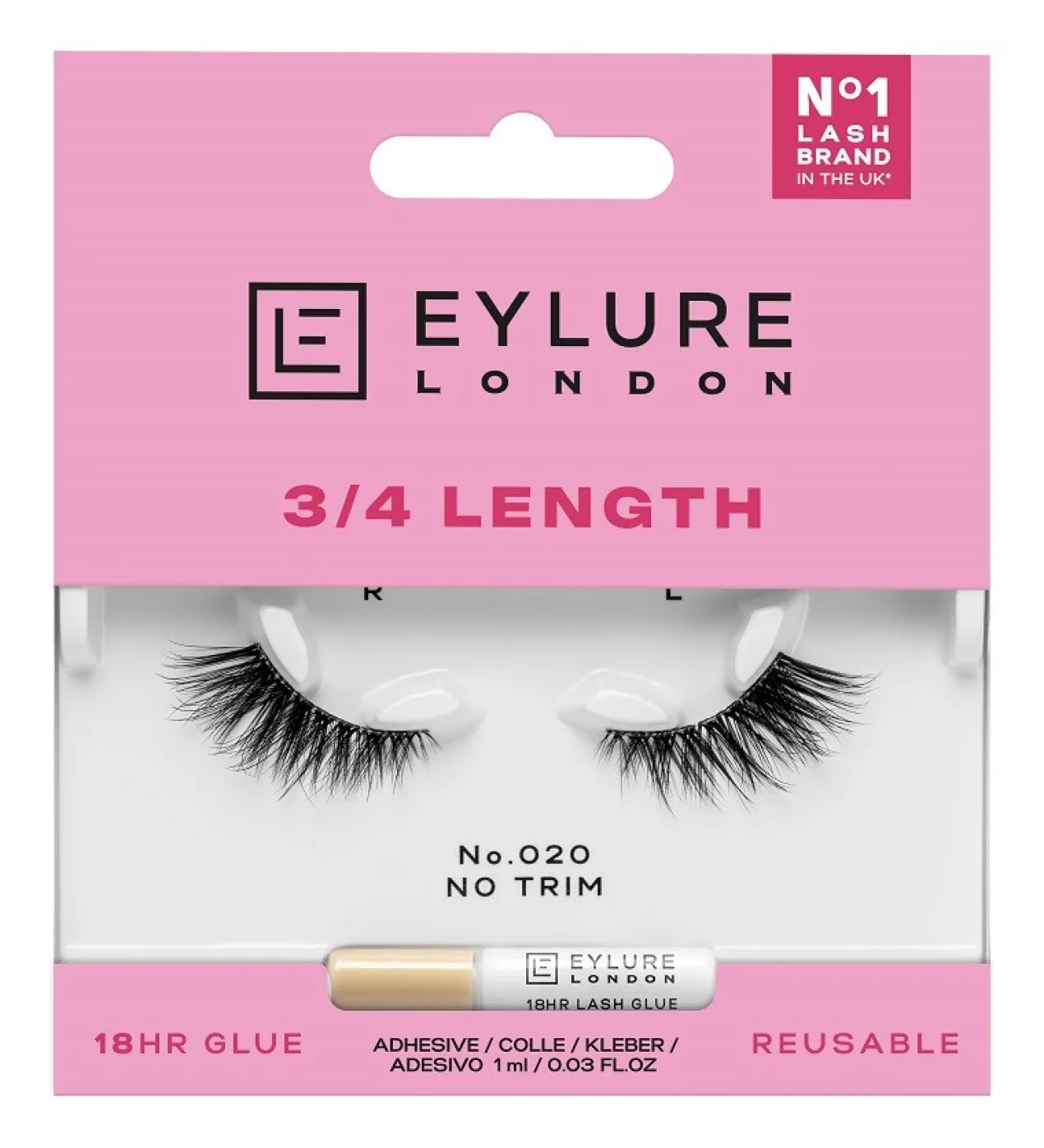 Faux Cils 3/4 Length Nº20