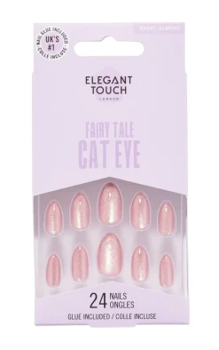 Faux Ongles Fairy Tale Cat Eye Short Almond
