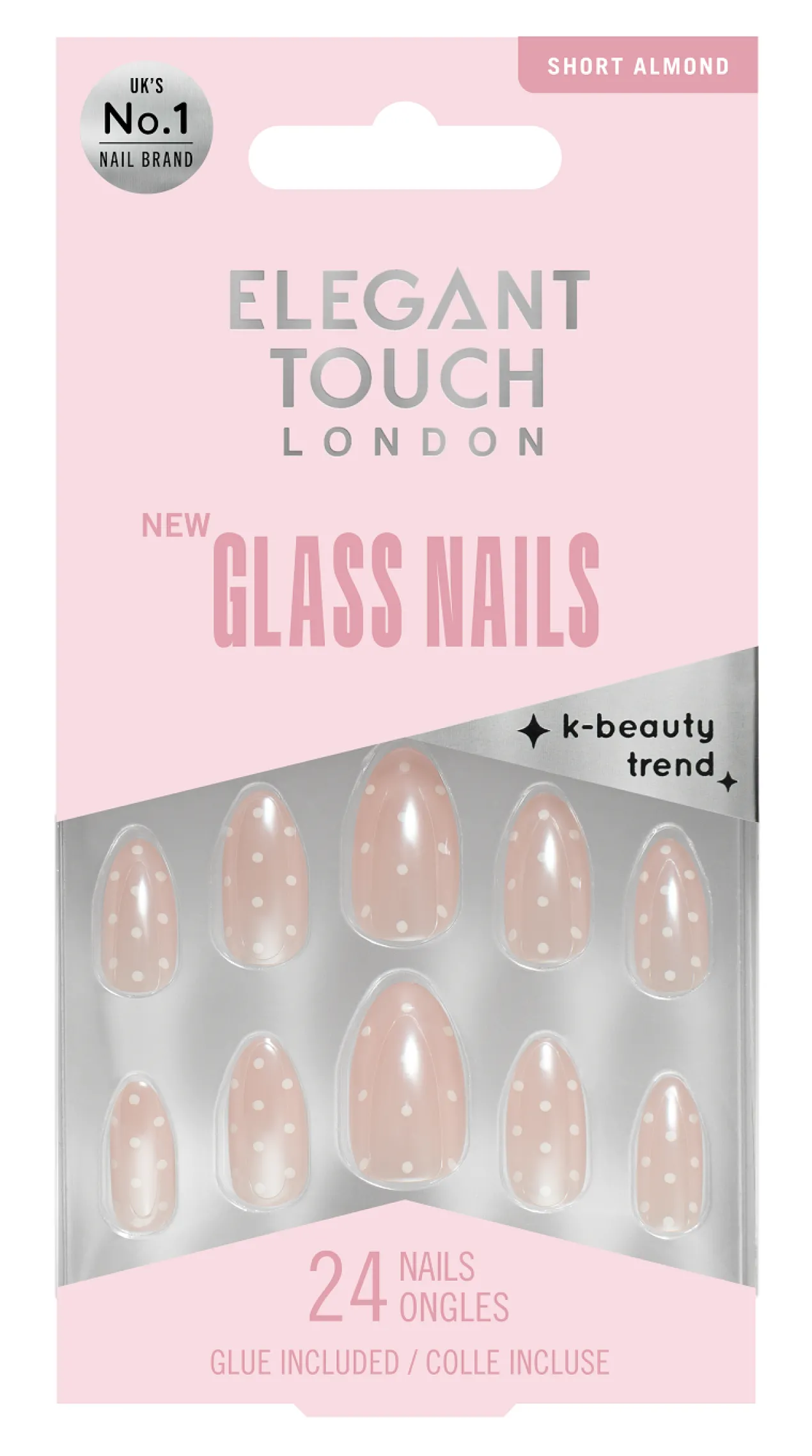 Faux Ongles Glass Nails Polka