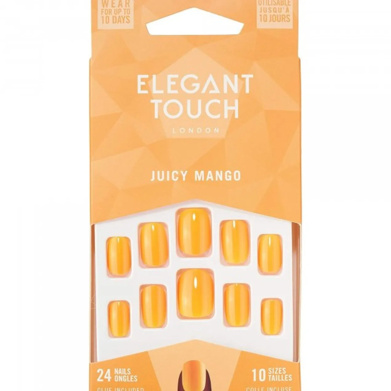 Faux Ongles Juicy Mangue