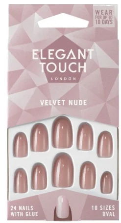 Faux ongles nude velouté Velvet Nude