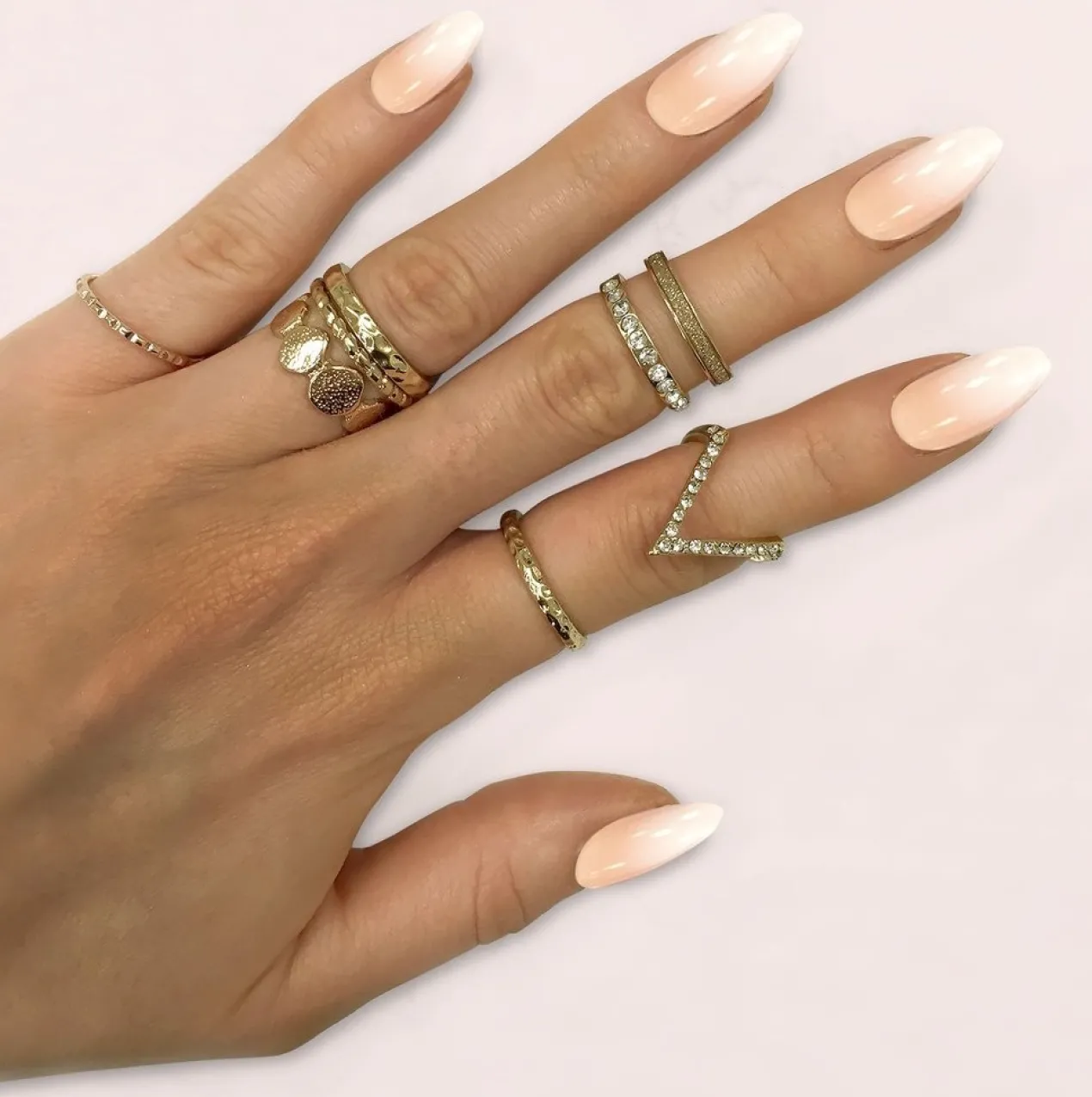 Faux ongles Stiletto Fallen Angel