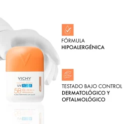 Fluide hydratant invisible Capital Soleil UV Aqua SPF50 – teinte moyenne