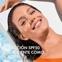 Fluide hydratant invisible Capital Soleil UV Aqua SPF50 – teinte moyenne