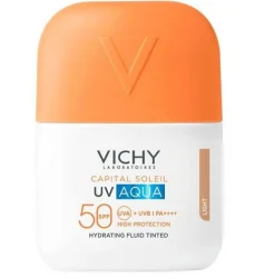 Fluide hydratant invisible Capital Soleil UV Aqua SPF50 – teinte claire