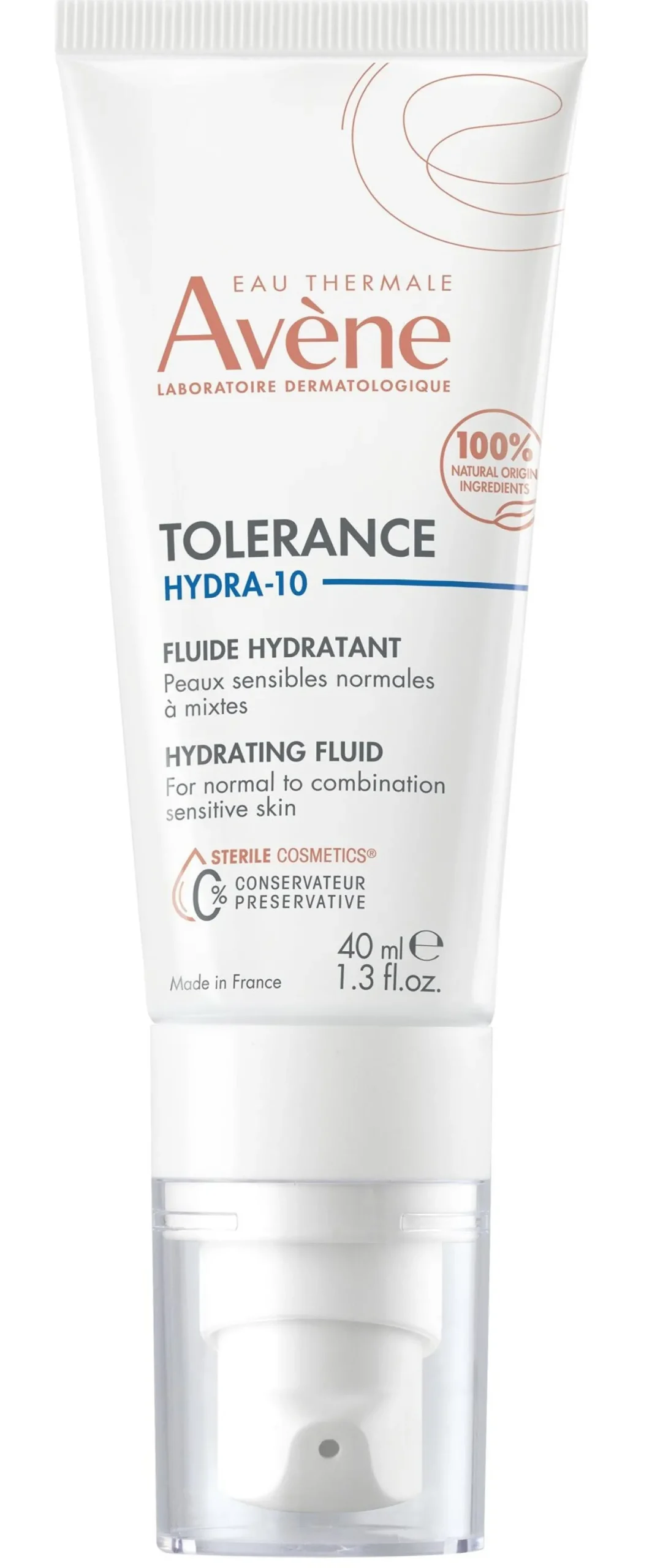 Fluide hydratant Tolerance Hydra 10