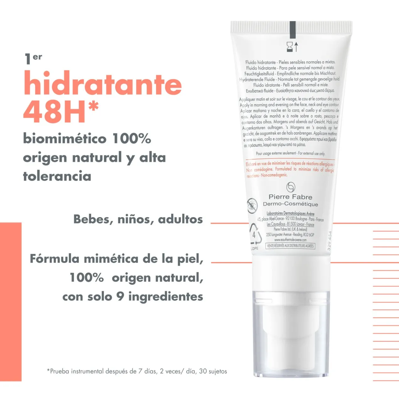 Fluide hydratant Tolerance Hydra 10