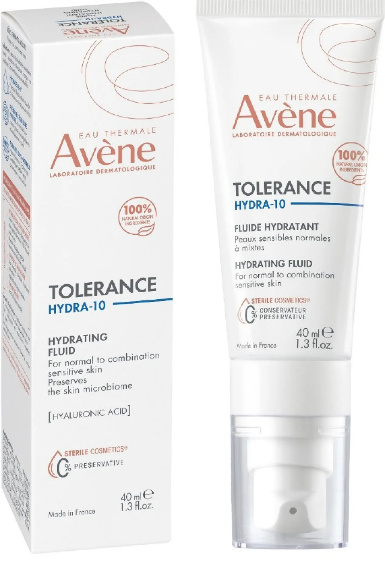Fluide hydratant Tolerance Hydra 10