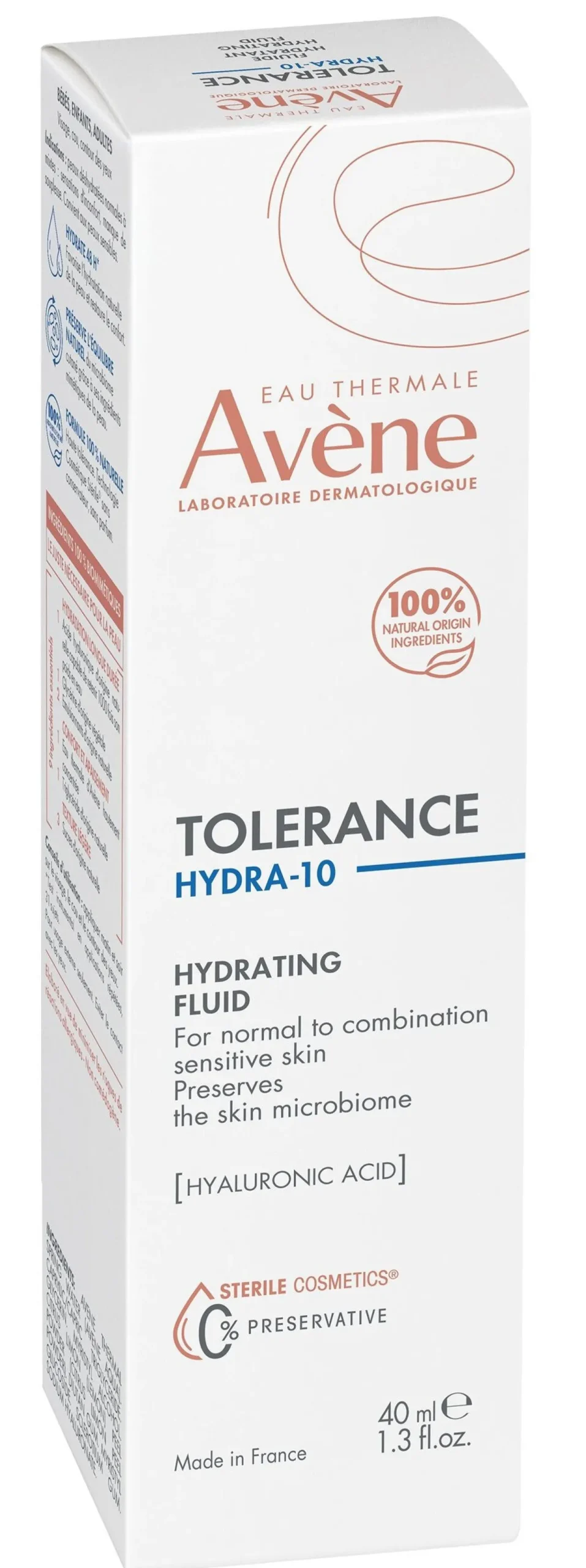 Fluide hydratant Tolerance Hydra 10