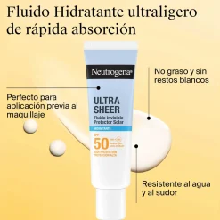 Fluide Invisible Hydratant SPF50 Ultra Sheer