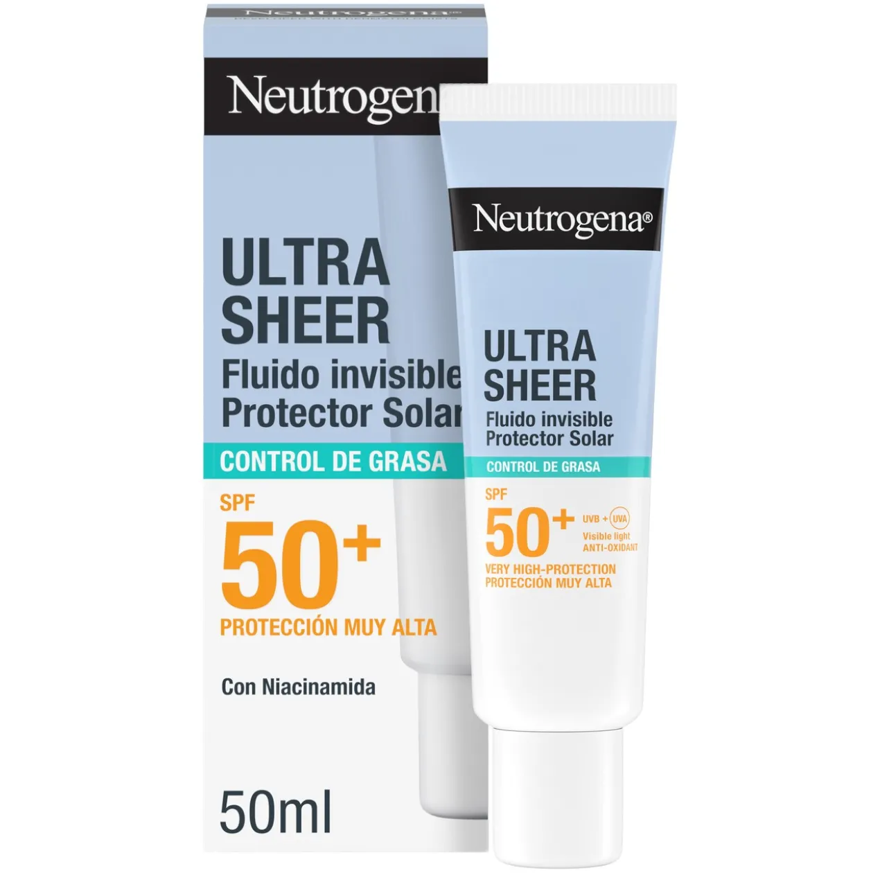 Fluide Invisible Oil Control SPF50+ Ultra Sheer