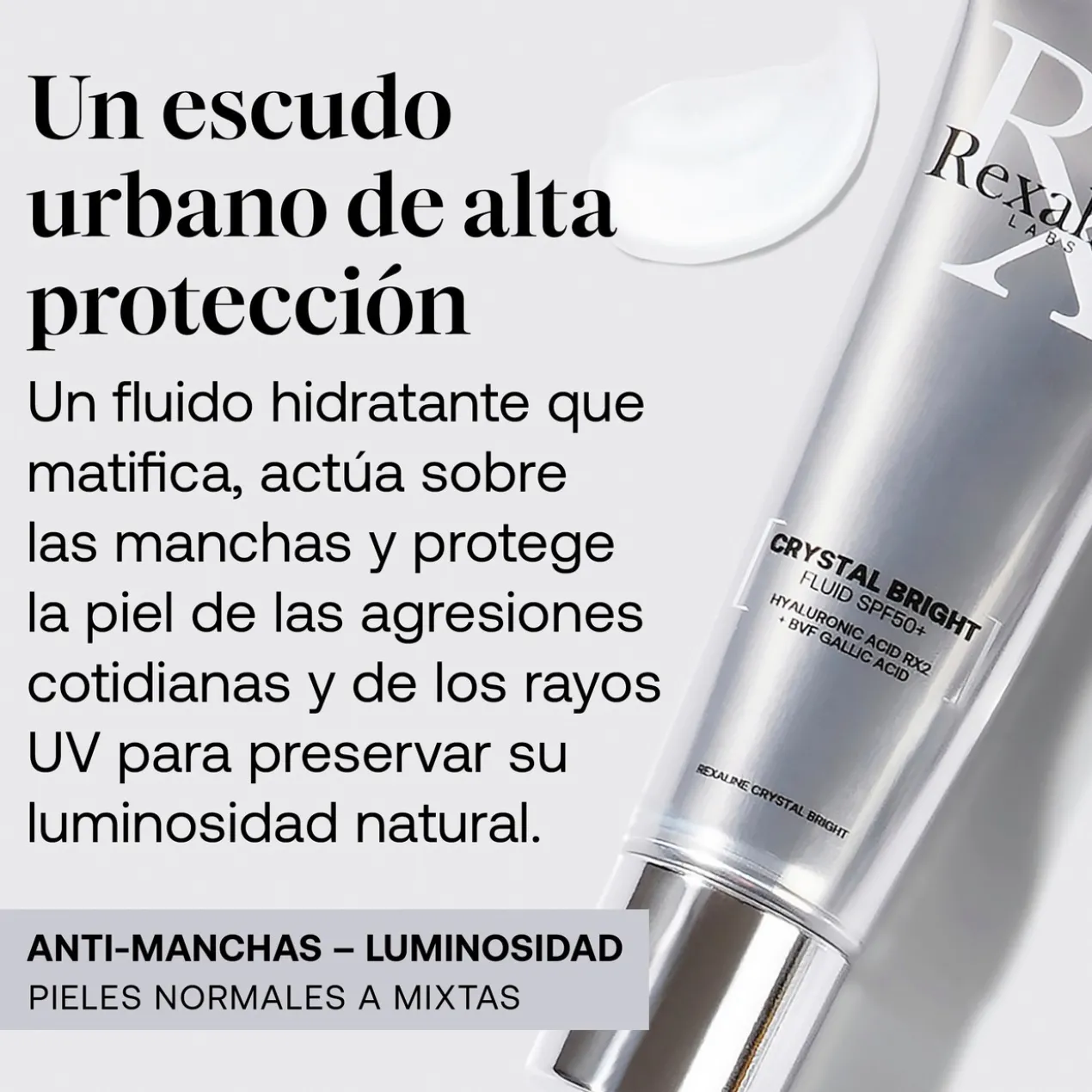 Fluide Matifiant SPF 50+ Crystal Bright