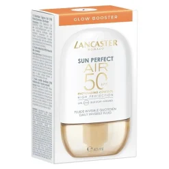 Fluide solaire invisible quotidien SPF50 Glow Booster Sun Perfect AIR