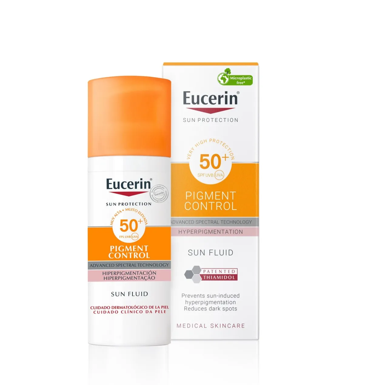 Fluide Solaire Visage Pigment Control SPF 50+