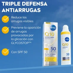 Fluide UV Quotidien Anti-Rides Expert Q10 SPF50