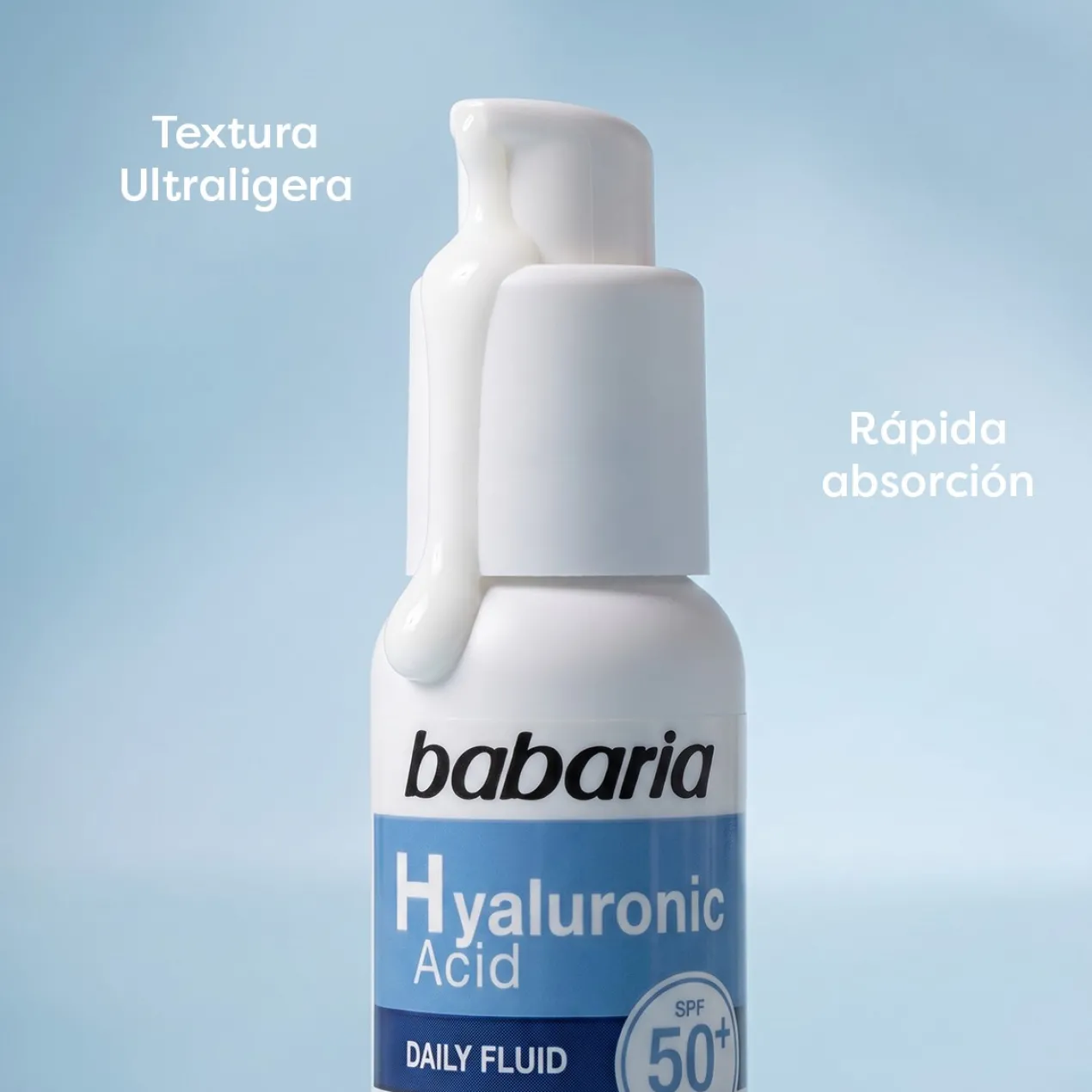 Fluide Visage Acide Hyaluronique SPF 50+