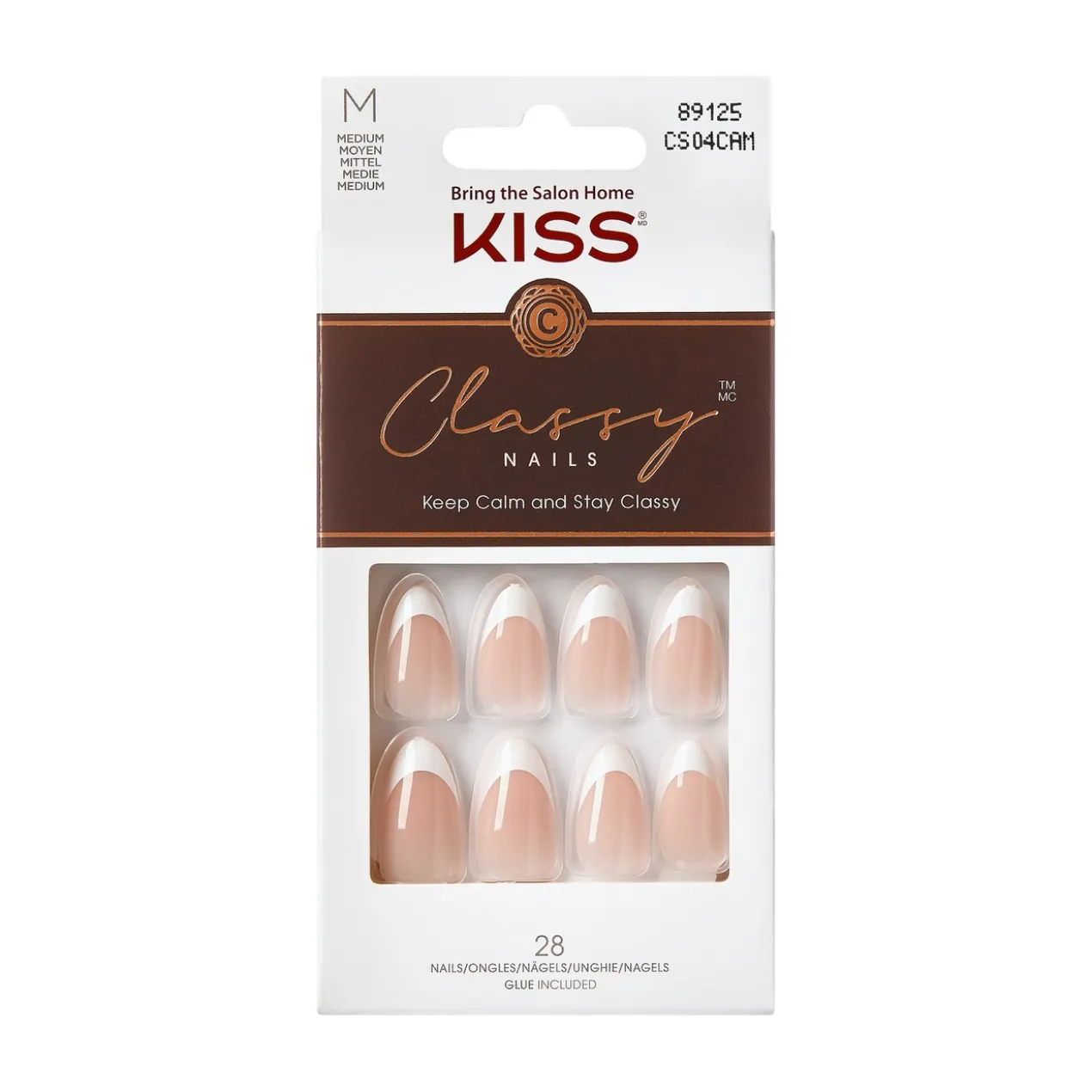 French Nails Dashing Medium Almond