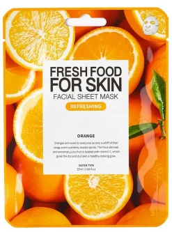 Fresh Food Skin Visage Masque à l'Orange