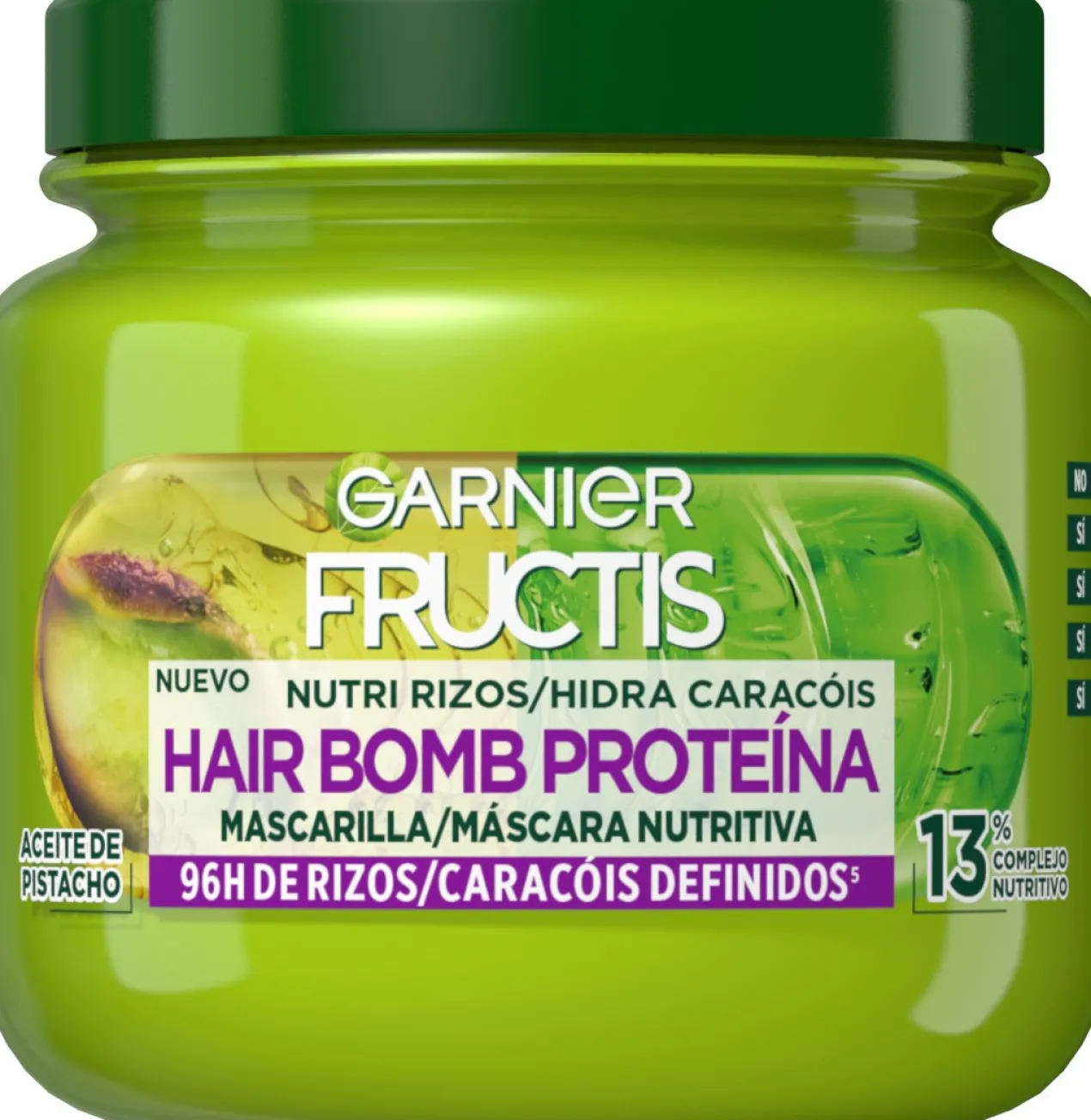 Fructis Masque Capillaire Nutri Boucles Hair Bomb Protéine