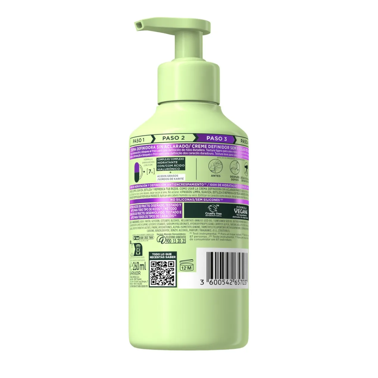 Fructis Méthode Boucles Crème de Séchage à l'Air Étape 3
