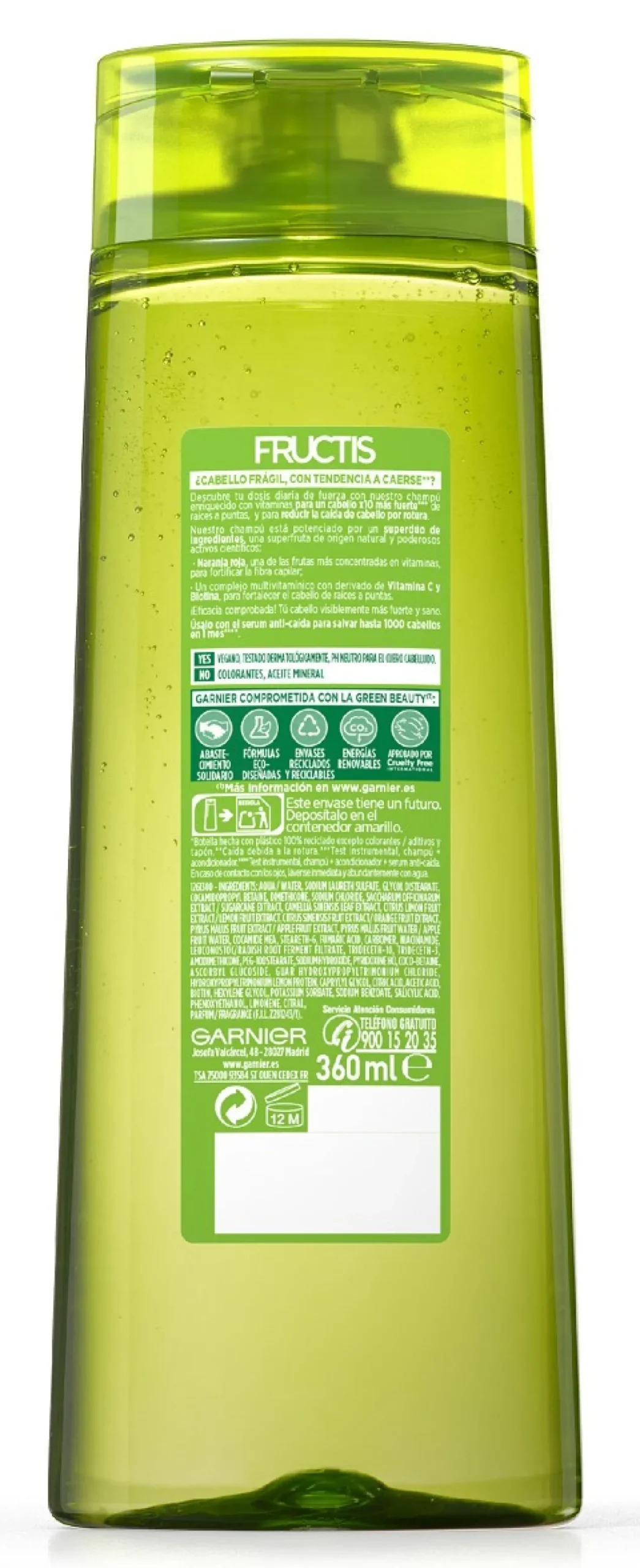 Fructis Vitamin Force Shampoing Antichute
