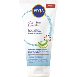 Gel-crème après-soleil peau sensible
