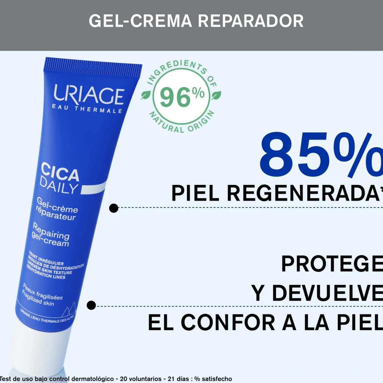Gel-crème réparateur quotidien CICA Daily