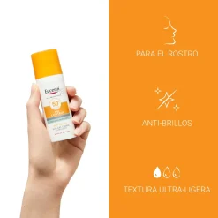 Gel-Crème Solaire Visage Oil Control Dry Touch SPF 50+