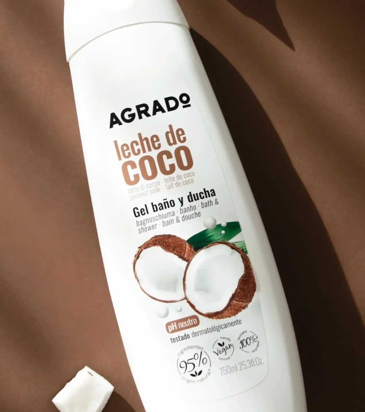 Gel de bain et douche Lait de coco