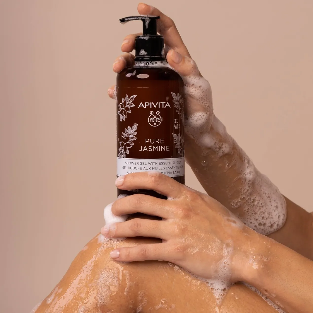 Gel de Bain Pure Jasmine aux Huiles Essentielles