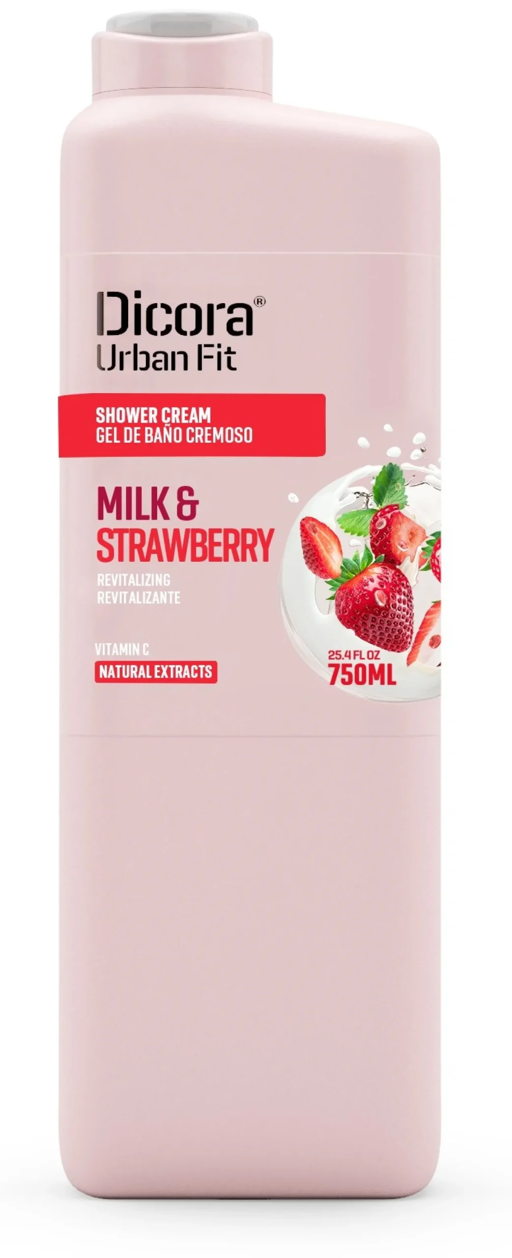 Gel de Bain Strawberry & Milk