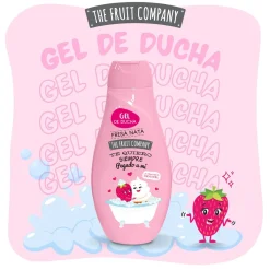 Gel de Douche Fraise et Crème