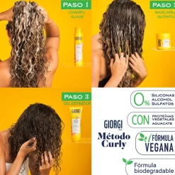 Gel Définisseur Méthode Curly Étape 3