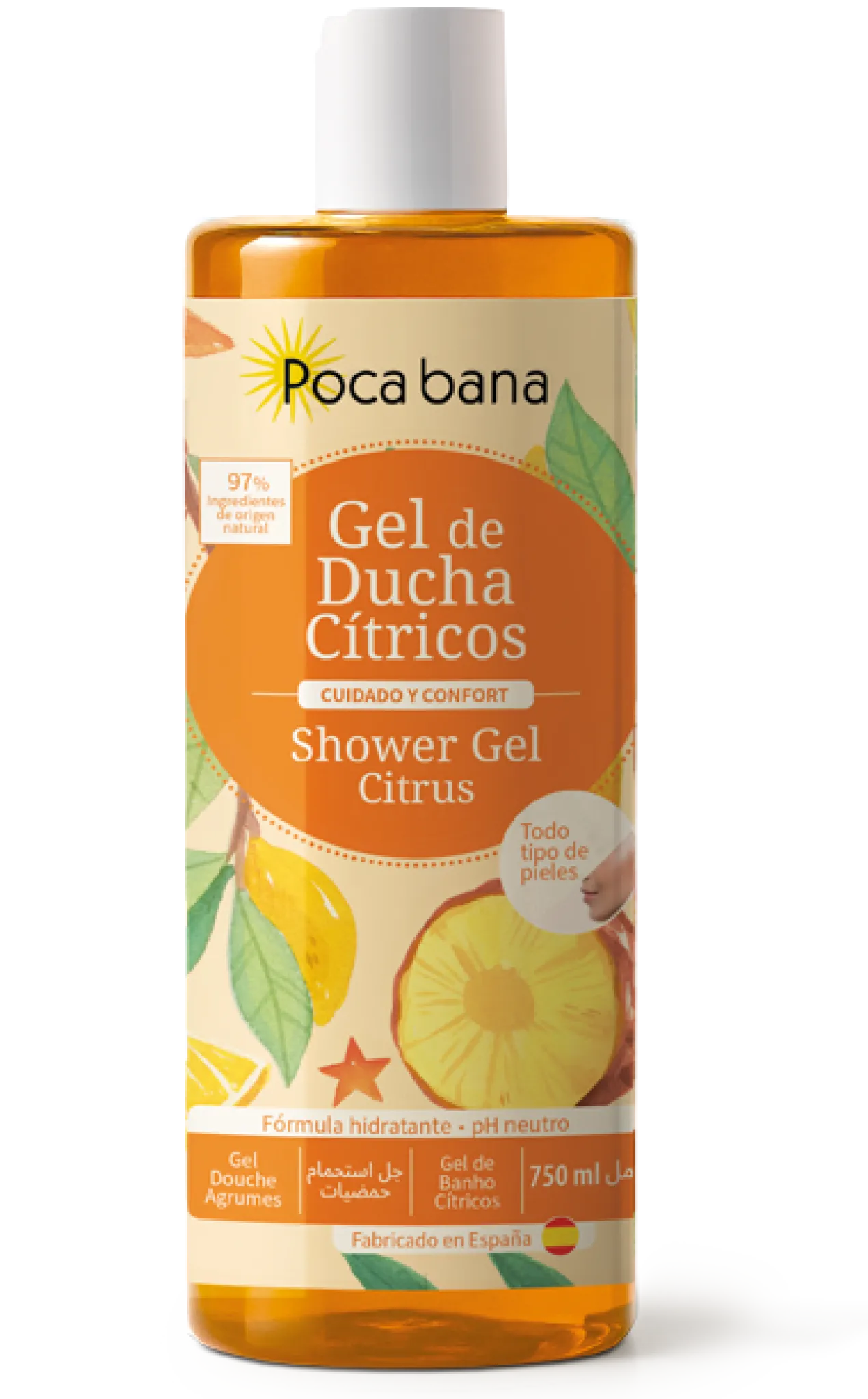 Gel Douche Agrumes