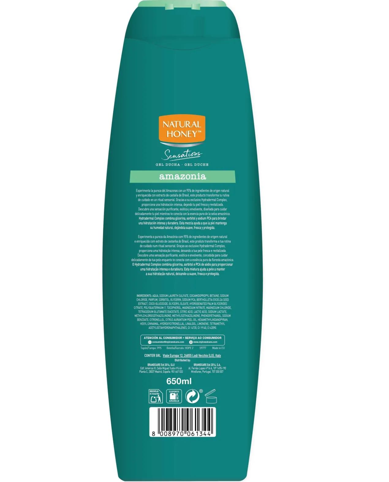 Gel Douche Amazonia Sensations