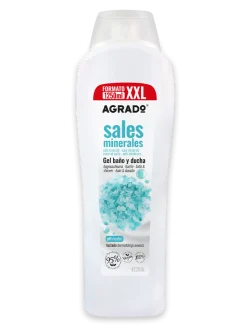Gel douche aux sels minéraux pour peau hydratée