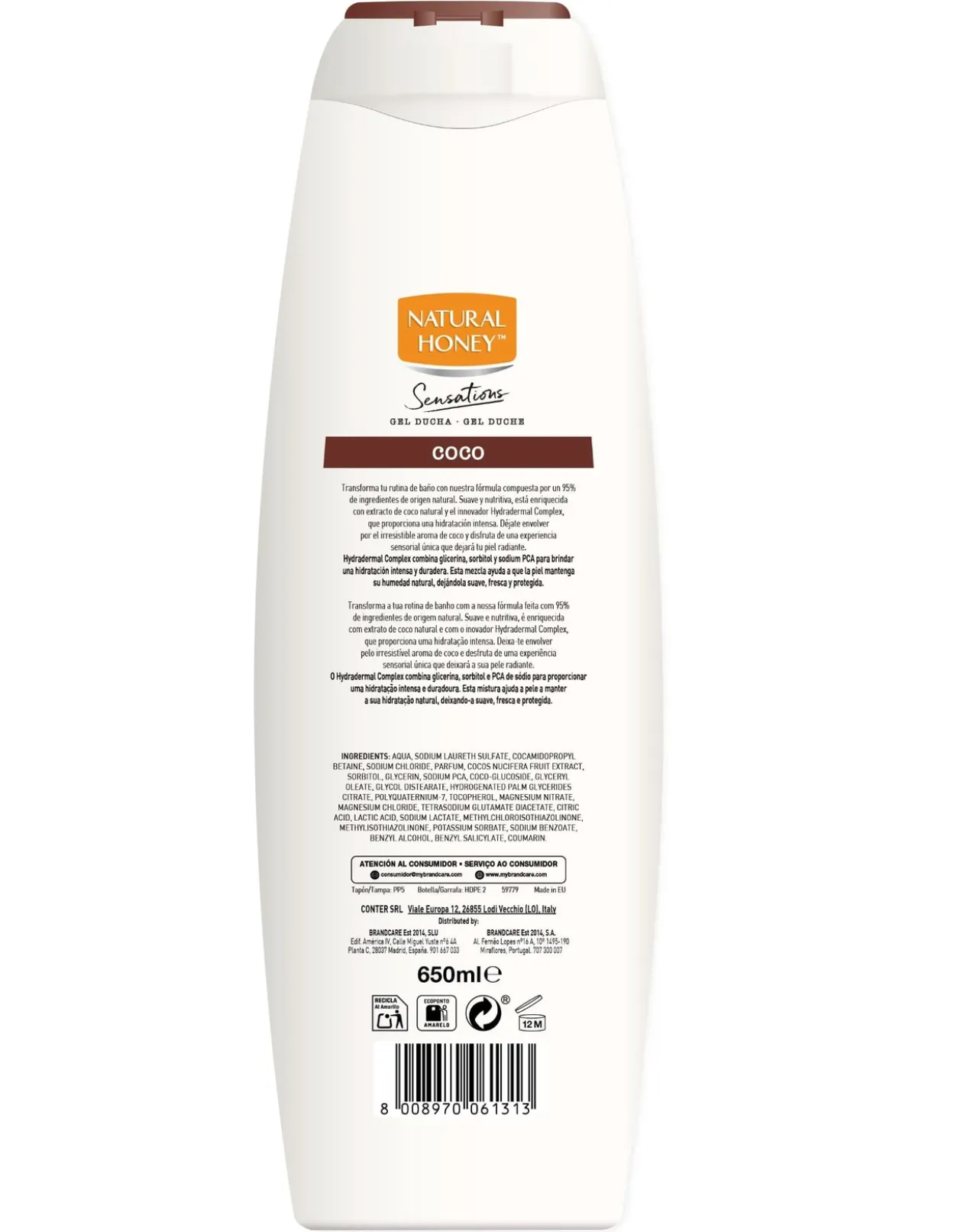 Gel Douche Coco Sensations