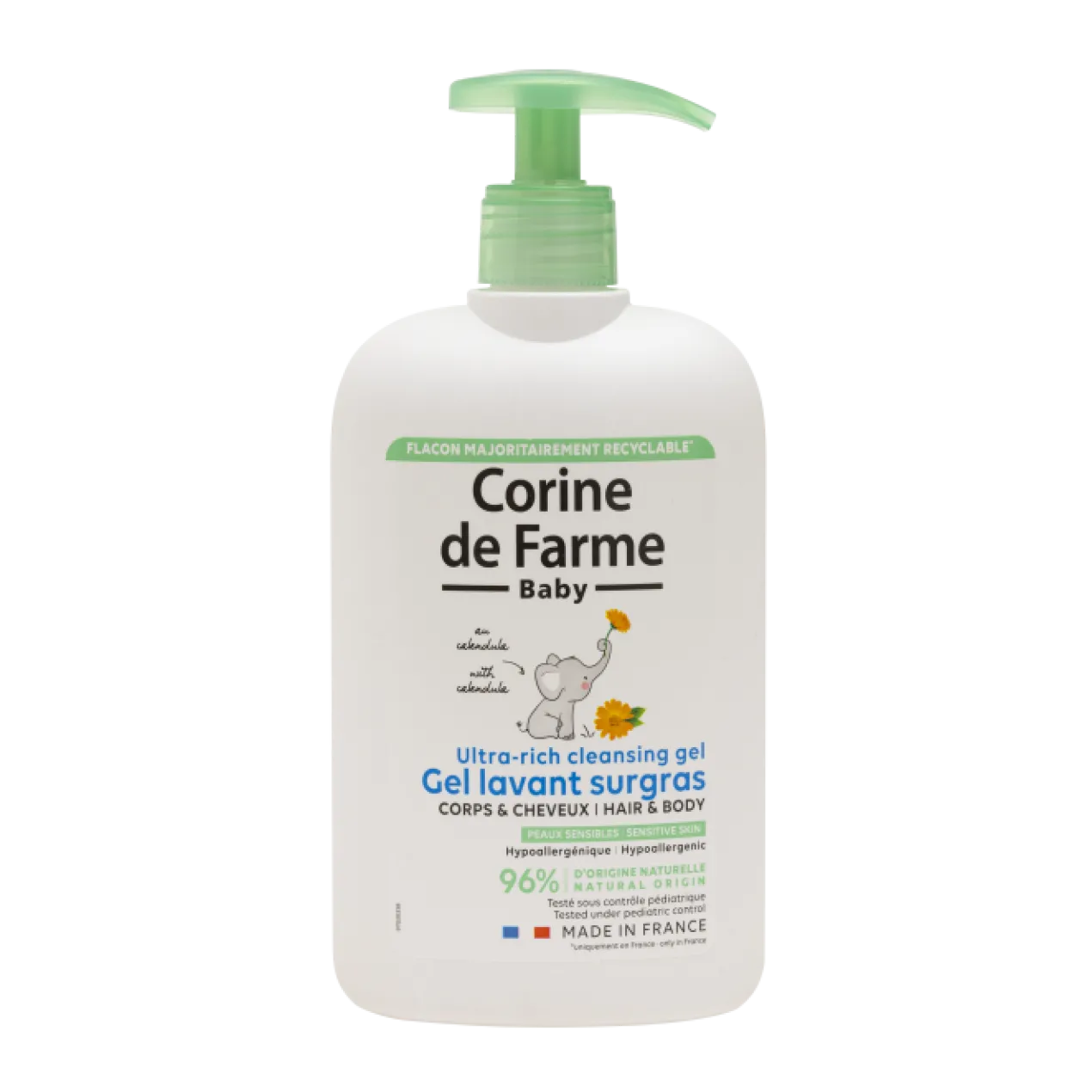 Gel douche hydratant à la calendula